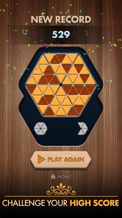 Woody Poly Block Hexa Triangle screenshot-8