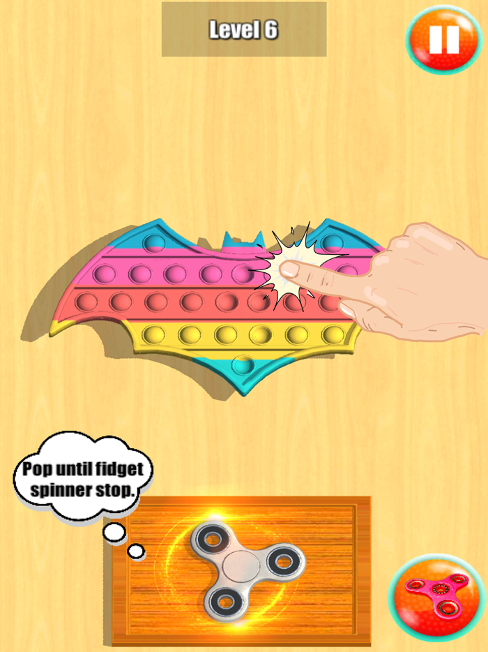 Fidget Toys Popit Trading 3D