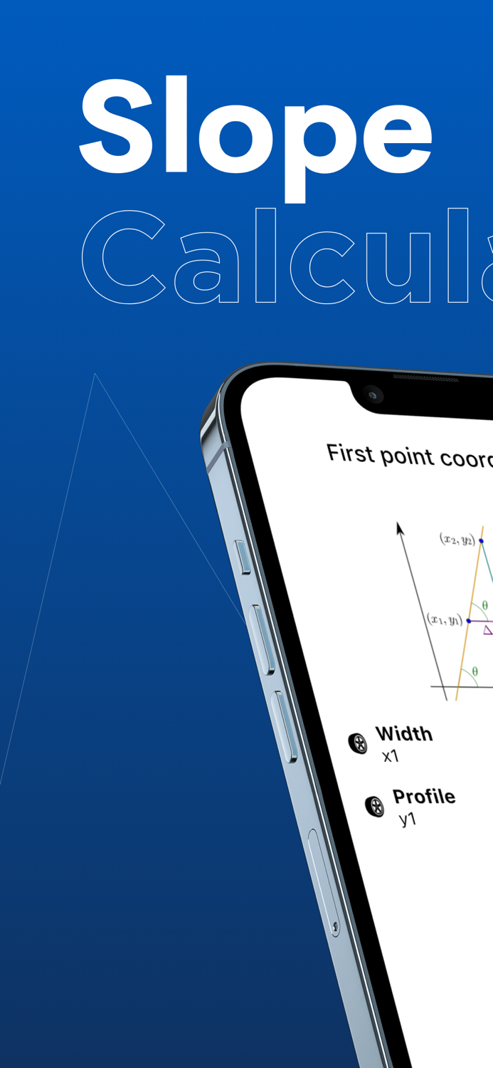 Slope Calculator - X Y points