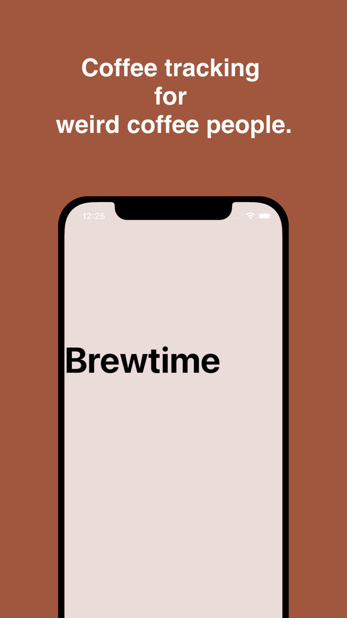 Brewtime - Track your coffee