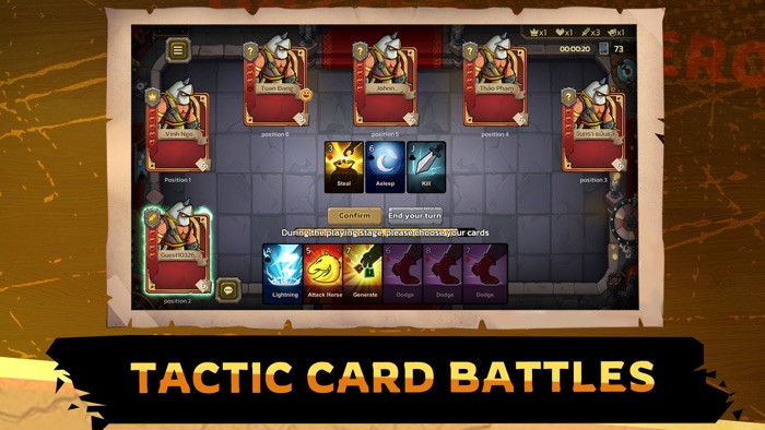 Battle of Heroes - Card Game