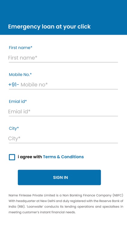 Loanwalle.com by Naman Finlease Private Limited