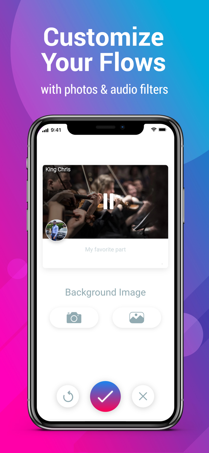 FLOW VOICE NOTES SOCIAL MEDIA