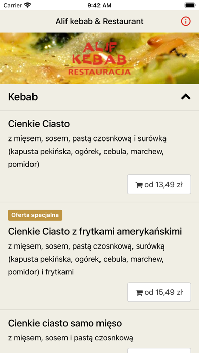 Alif Kebab & Restaurant screenshot 1
