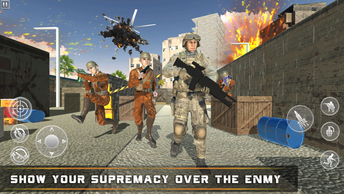 FPS Commando War Gun Games