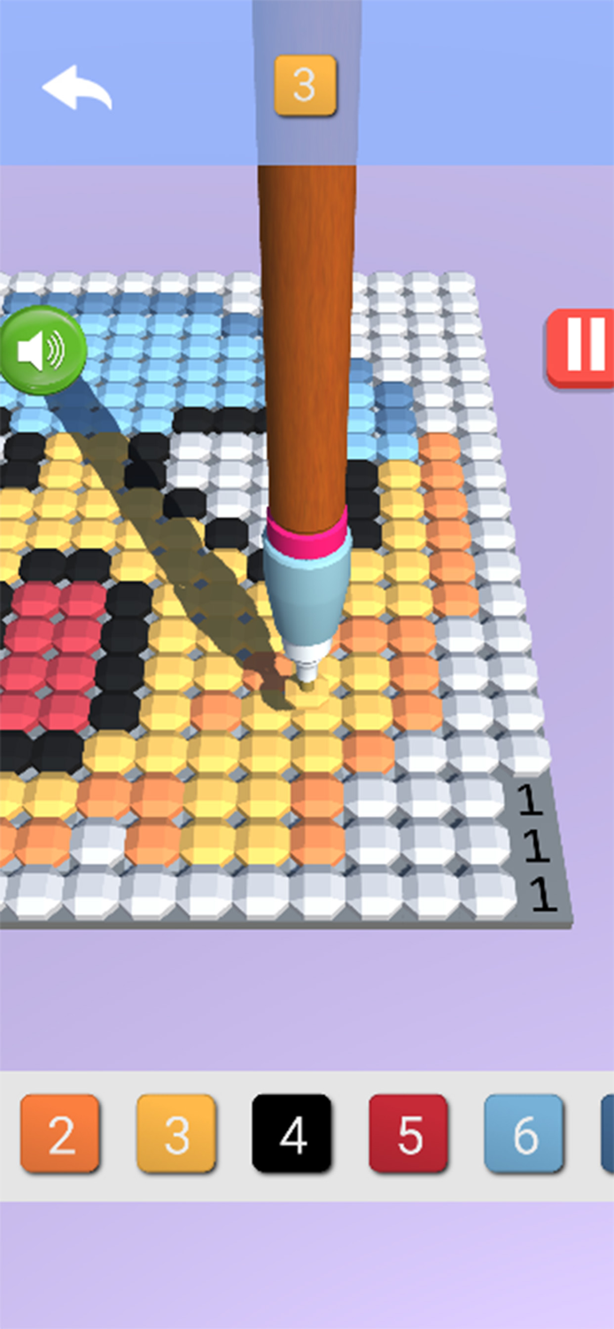 Pixel Art-3D Diamond Paint