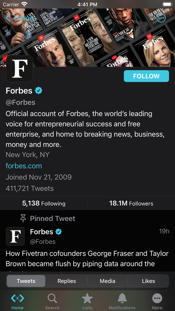 Spring Lite for Twitter