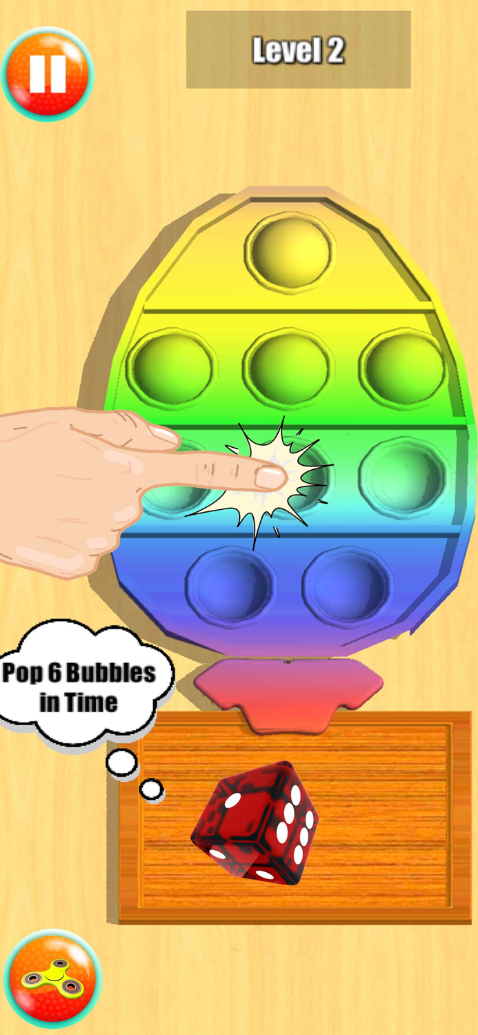 Fidget Toys Popit Trading 3D