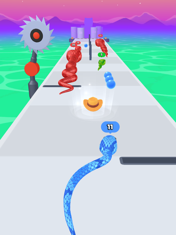 Snake Run Race・3D Running Game screenshot 9