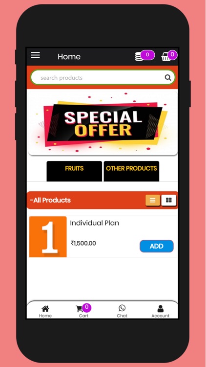 Fruitwala App