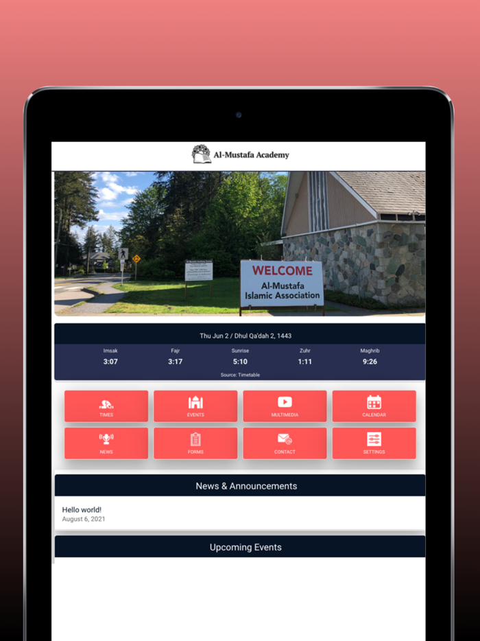 Al-Mustafa Academy Society