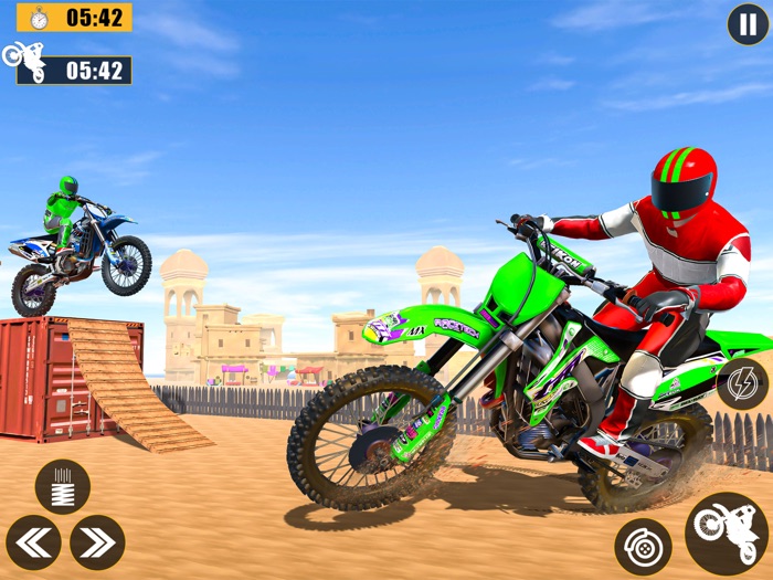 Dirt Bike Stunts Racing Game