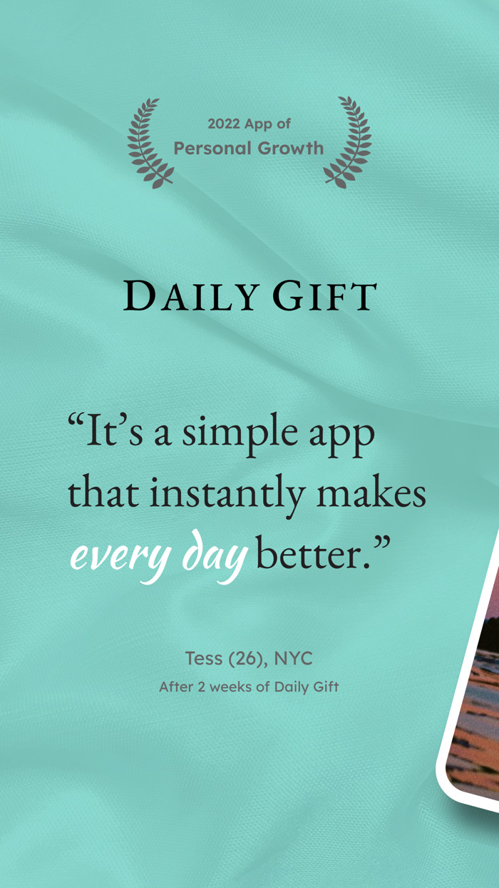 Daily Gift - self affirmation