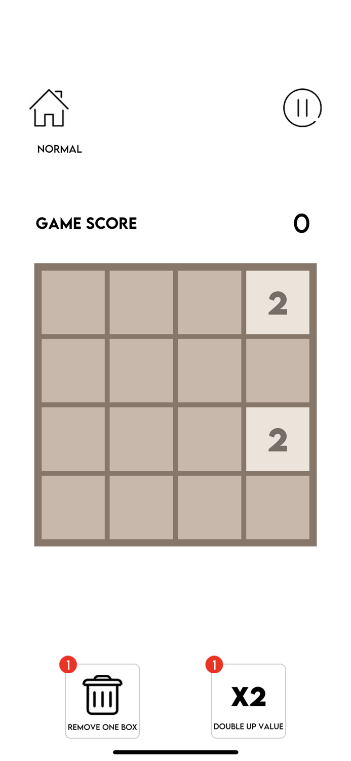 2048 Challenge Easy Hard