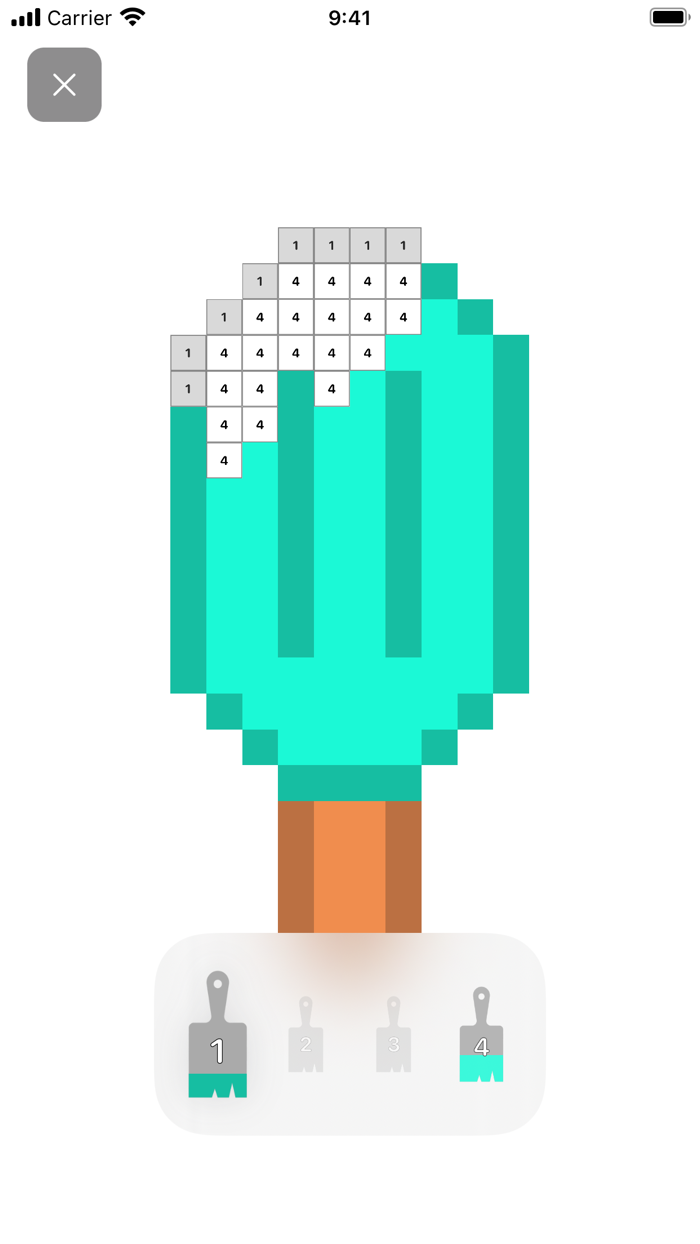 Digit Paint Color by Number