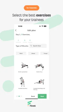 Game screenshot Fitnet: Your Gym Partner apk