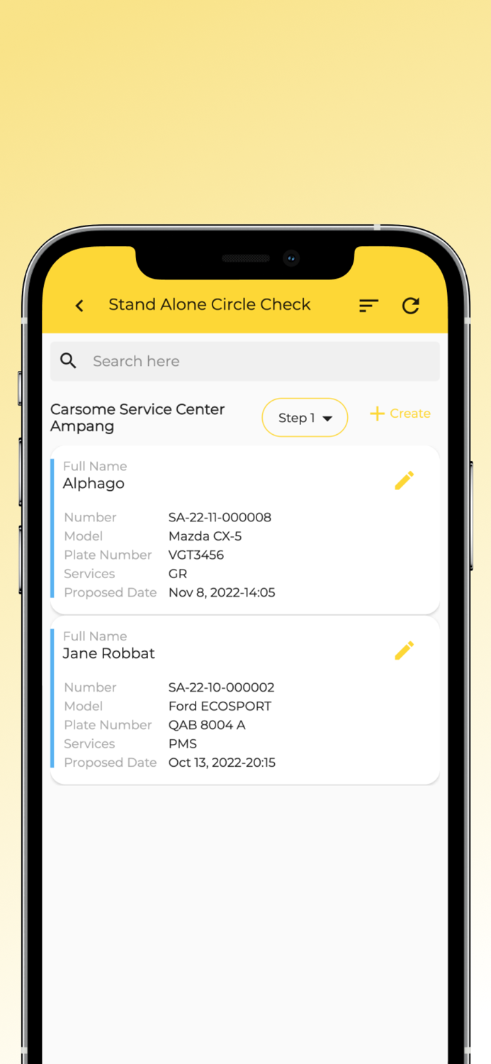 CARSOME Service Inspect