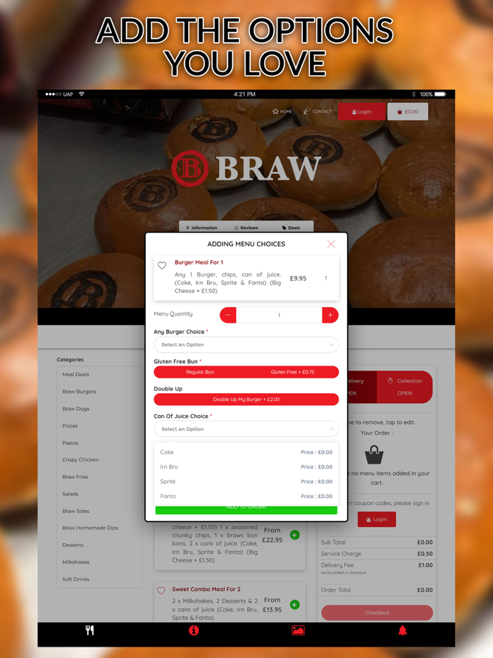 Braw Burger and Pizzas