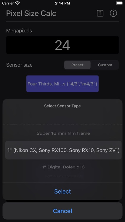Pixel Size Calculator screenshot-5