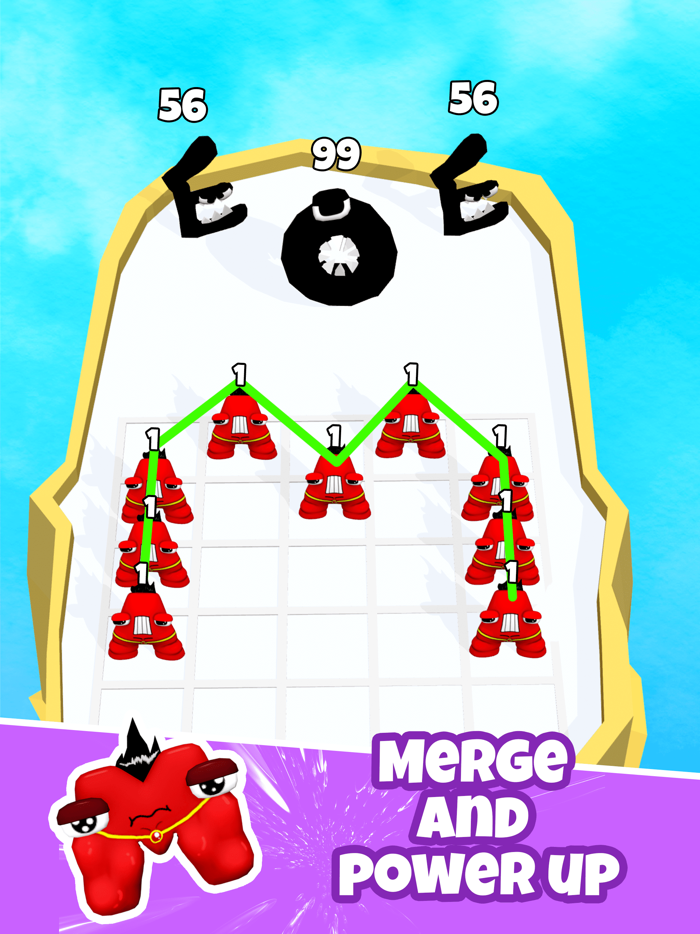 Merge Super Alphabet Vs F Lore