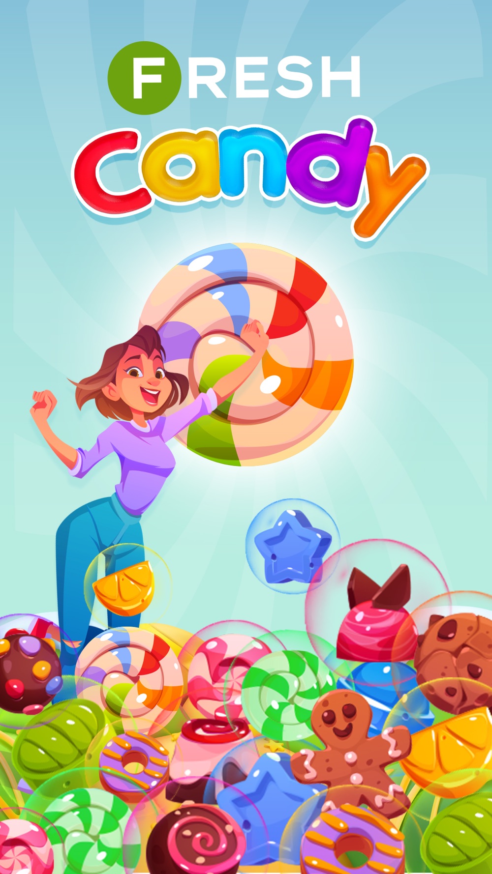 Candy Fresh - игра конфетки Download for iPhone