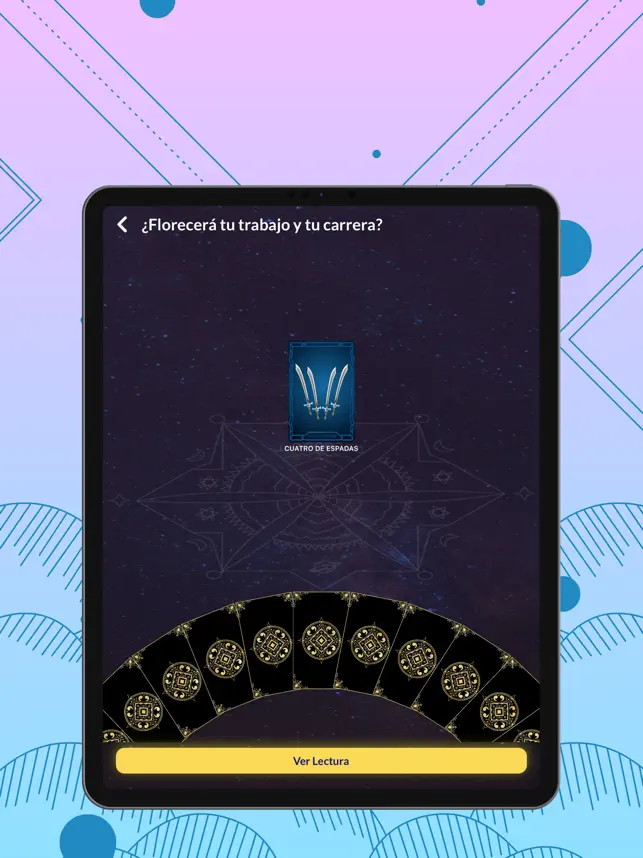 Captura de Pantalla 7 Lectura de cartas del tarot iphone