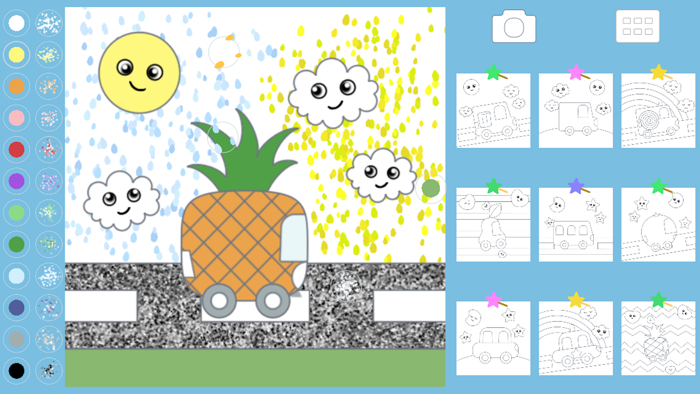 Car Truck Coloring Kid Toddler