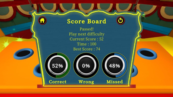 Whack a pig German Vocab Game