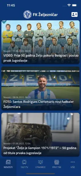 Game screenshot FK Željezničar mod apk