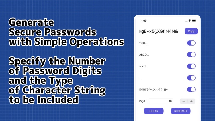 PG : Password Generator