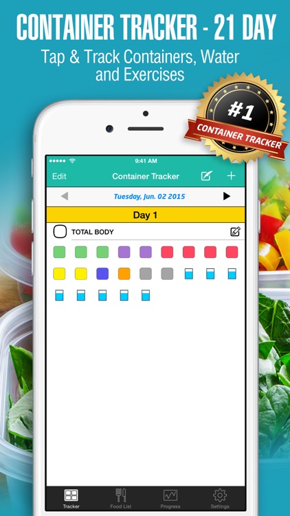 21 Day Container Tracker