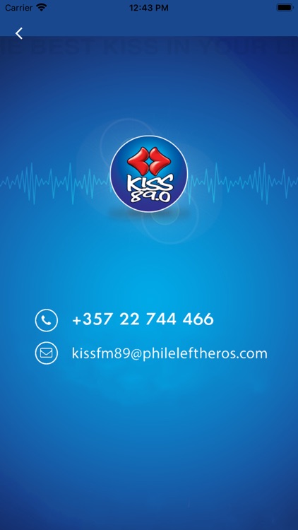 KISS 89.0 Cyprus