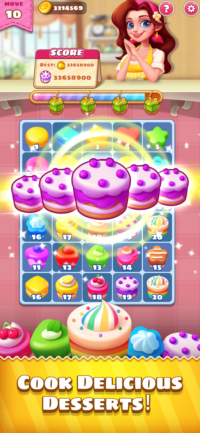 Dessert Master -  Puzzle game