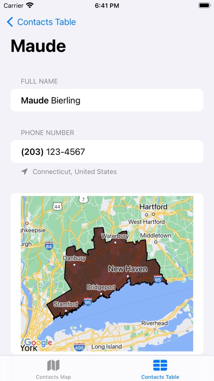 Area Code Map screenshot-3