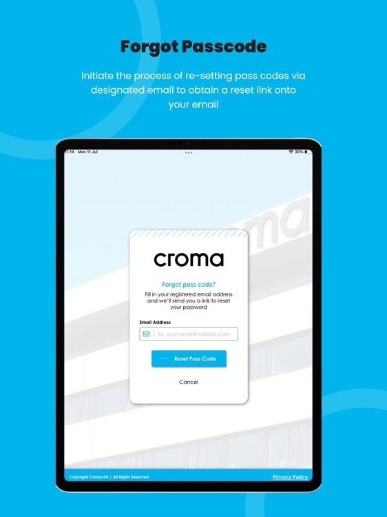 Croma Pharma Samples Logging