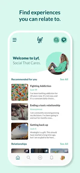 Game screenshot Lyf App - Social That Cares mod apk