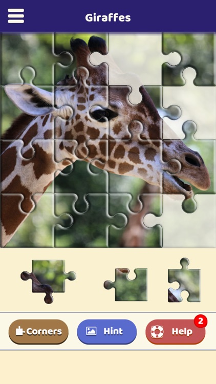 Giraffe Love Puzzle