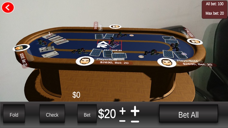 AR WORLD POKER!! screenshot-3