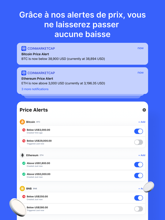 CoinMarketCap: Crypto monnaie CoinMarketCap: Crypto monnaie