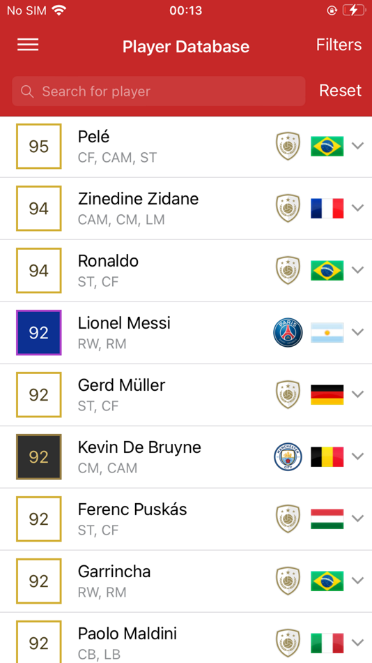 fut database