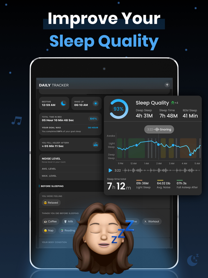 Sleep Better Sleep Tracker
