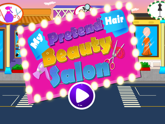 Pretend Town Girls Hair Salon