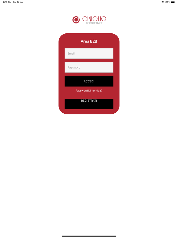 Ciniglio - Food Service