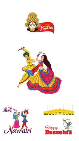 Game screenshot Navratri & Dassehra Stickers mod apk