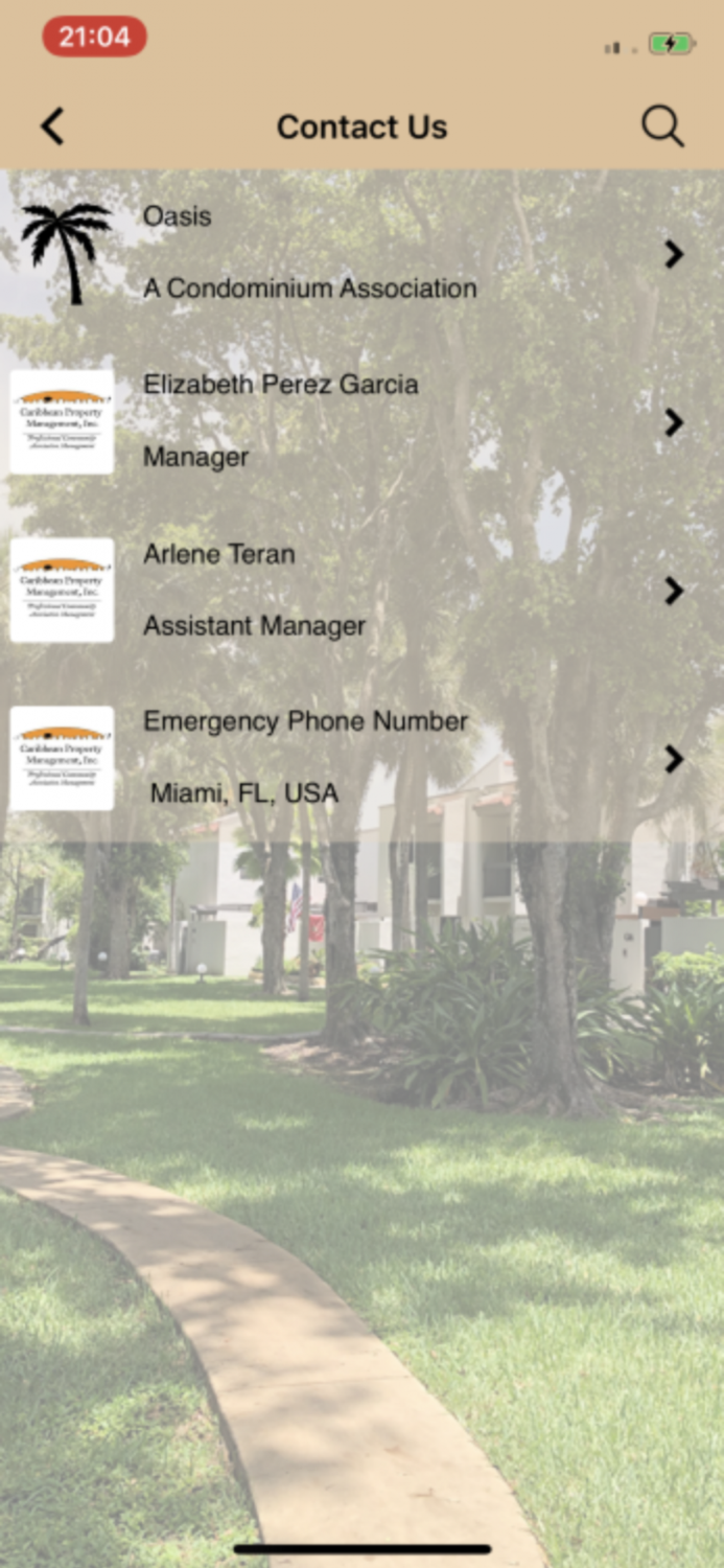 Oasis Condominium Association