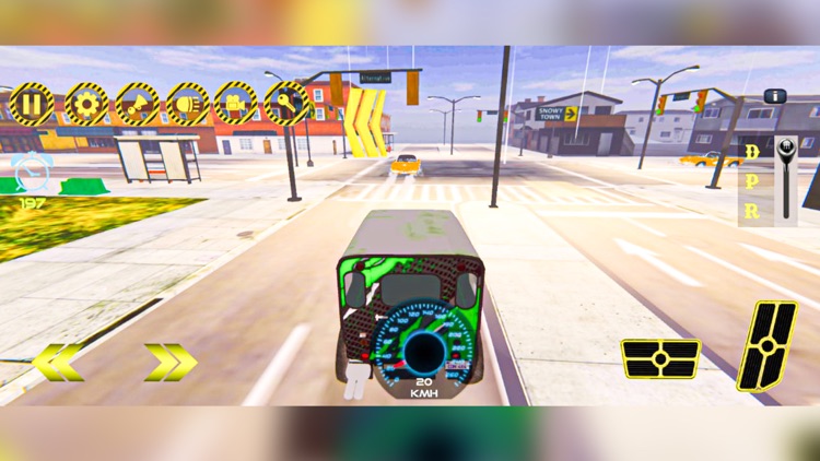 crazy jeep drive offroad taxi screenshot-3