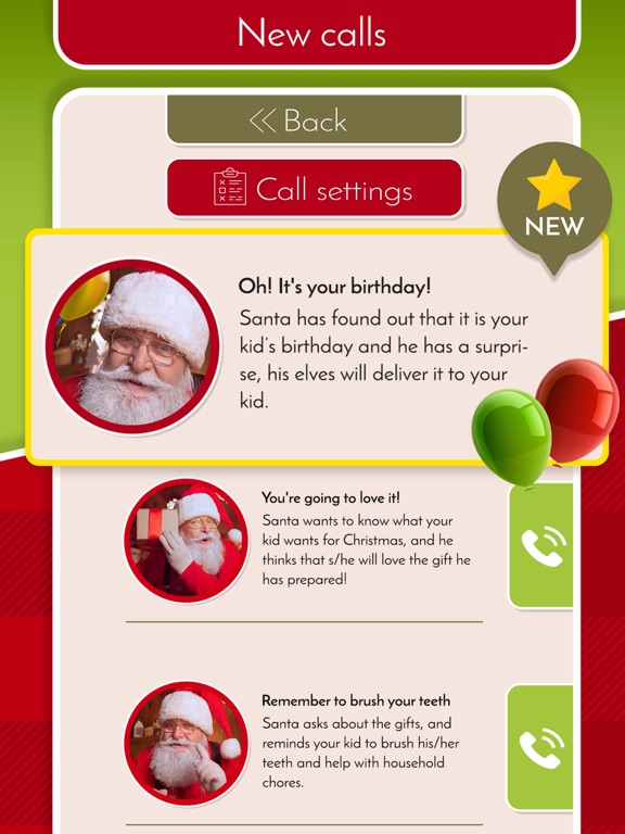 Santa Video Call – Fake Chat screenshot 3