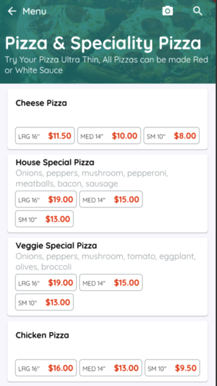 Big Ben Pizza Philadelphia