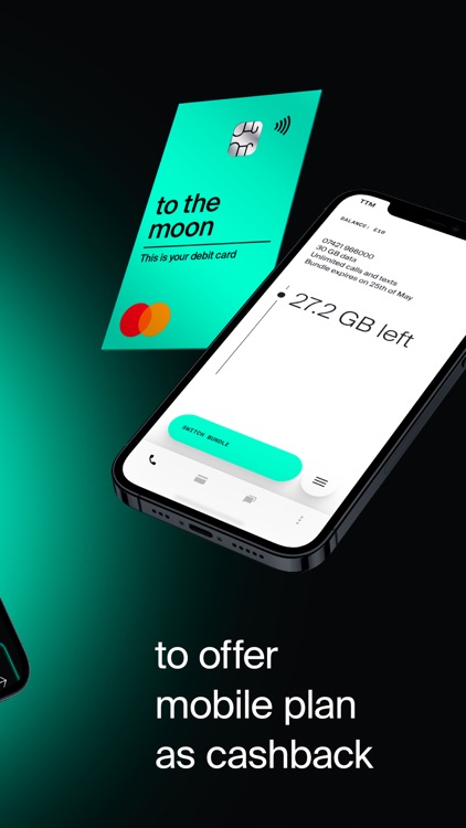 To The Moon: Debit card, SIM