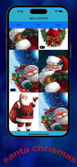 Game screenshot Santa Wallpapers 4K mod apk